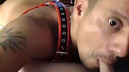 Tony Gage enjoys a hotel room blowjob