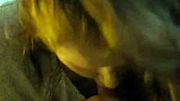 Young girl gives a hot blowjob and gets fucked hard