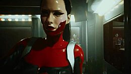 Cyberpunk 2077 -peli tapaa animepornon villissä yökerhokohtauksessa
