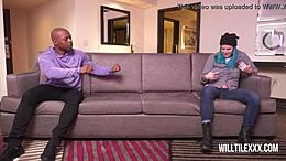 Butch babe Nikki Zee rides monster cock after a decade