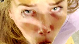 Alexas drsný a hlboký blowjob v RLP 07