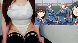 Seria hentai cu țâțe mari și sex anal - Anal