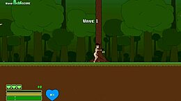 Jungle captivity: 2d anime speedrun in a forest environment
