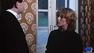 Marianne and Dominican beauty indulge in pleasure with their butler