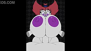 Trixie's sensual tit fuck in a steamy sex game