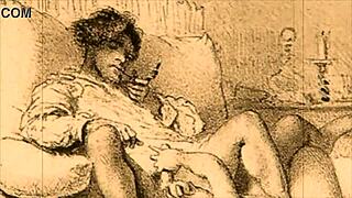 Classic erotic art in comic form