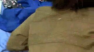 Latina nympho enjoys doggystyle with big black cock