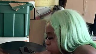 I repaid my neighbor's help with a deepthroat blowjob