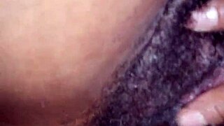 Hairy pussy gets a big cock