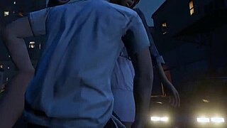 Grand Theft Auto V - Online character gets a hooker service