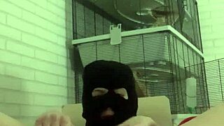 Gay man enjoys kinky piss play on the sofa