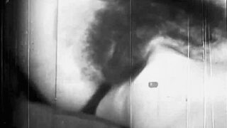 Explore the nostalgic allure of antique porn with hairy pussy