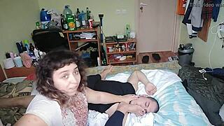 Barefoot and humiliated: a femdom fetish show of strength