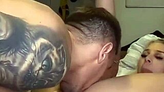 One on one sex with a blonde babe and I cum in her pussy