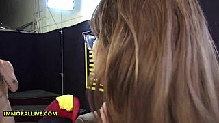 Sloppy tits and cum swapping in a hardcore party