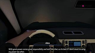 3D game of hot Indian babe giving head on the highway