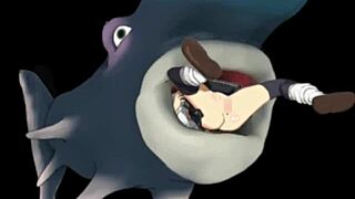Super Yaeko in erotic action in this 3D game
