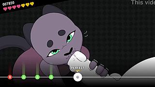 Perfect score in a hardcore cartoon with a big dick and a great ass