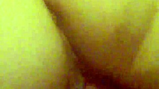 Cum inside the wife’s wet and slippery pussy