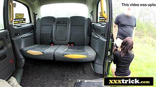 British lady Myla Elyse has a hardcore sex with a cheeky taxi driver