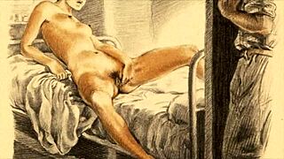 Hey, wanna see this vintage erotic illustration?
