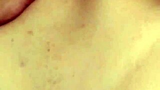 Secretly having sex and almost getting caught by her husband