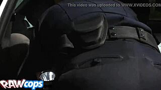 Realistic prison transfer scene with hot gang bang