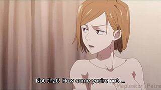Jujutsu Kaisen animated porn with small boobed heroines