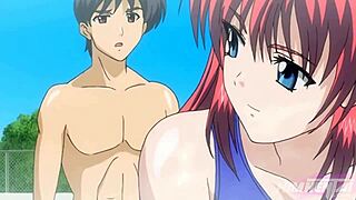 Hot Asian teen gets her ass fucked in anime