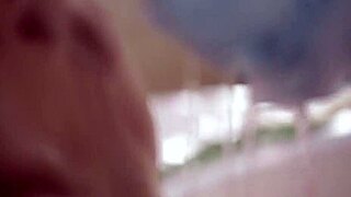 Black beauty gets fucked in the bathroom in the doggy style position