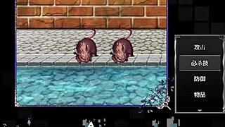 Watching two brothers fuck with a witch online