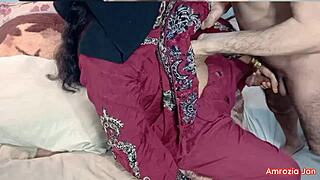 Hardcore Indian sex with trimmed pussy and rough missionary