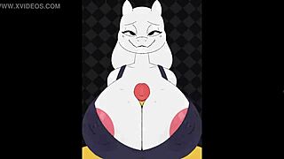 Toriel’s bigger bosom gets a tit-fucking and a bang in this porn video