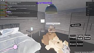 Big tits and ass get pounded in Roblox porn