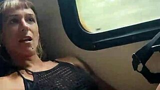 Gay friend pleasures me on train journey to work