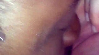 Enjoying the taste of pussy as if it is the last time I will ever get to eat it