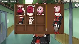 3D animated Naruto hentai with trainer Dinaki and more