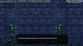 New animated hentai with an innocent looking virgin getting a handjob