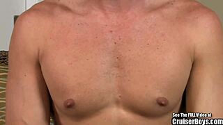 Gay big cock lover gets a mouthful of cum