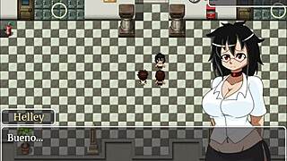 Adult game with an anime style called My college v16 part 1