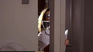 Adriana Chechik and Xander Corvus in a wild hospital scene
