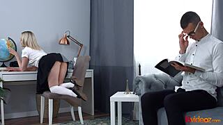 Beautiful teen gets anal sex with cum inside her ass