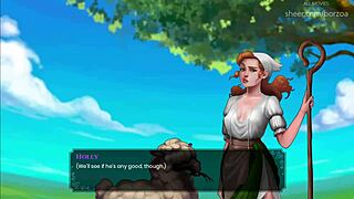Gay porn with an angry shepherd and a naked pixie