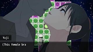 A student gets it hard in a village filled with nymphos in a fetish-filled hentai video