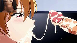A young woman with a perfect ass enjoys a deeper and deeper penetration in this uncensored anime hentai