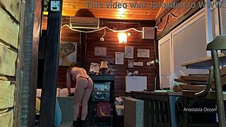 Public nudity leads to unexpected delivery boy encounter