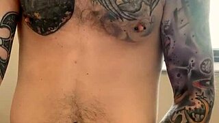 Intense Public Bathroom Jerk Session Caught On Cam