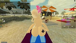 Roblox porn clip with intense action