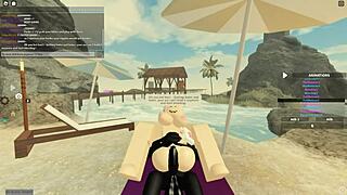 Yo, check this Roblox porn with hot ass shaking!