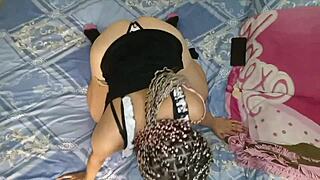 Stepdad Sneaks into Latina Teen 18+ Room for Raw Action